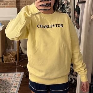 Charleston Butter Yellow Crewneck
